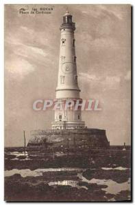 Old Postcard Lighthouse Cordouan Royan