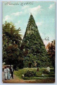 1908 Richmond Virginia Tuck Vintage Postcard Confederate Monument Hollywood