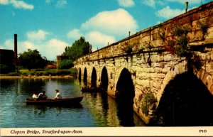 England Stratford Upon Avon Clopton Bridge