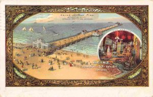 Heinz 57 Ocean Pier Atlantic City New Jersey 1909 postcard