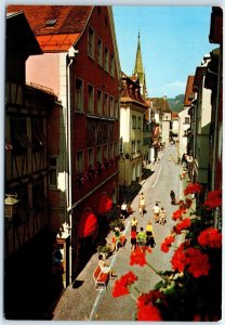 Postcard - Pedestrian Zone, Schmiedgasse - Feldkirch, Austria