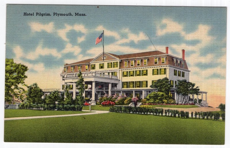 Plymouth, Mass, Hotel Pilgrim