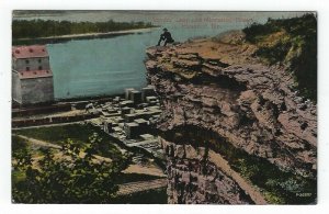 Hannibal, Missouri, Postcard View of Lovers' Leap & Mississippi River, 1915 