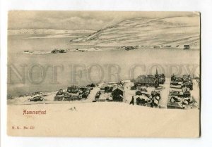 3068872 NORWAY Hammerfest view Vintage PC