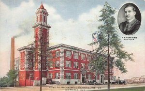 Home of Successful Farming Pub. Co., Des Moines, Iowa, Early Postcard, Unused