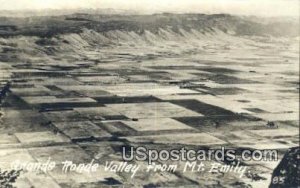 Real Photo Grande Ronde Valley - Mt Emily, Oregon OR  