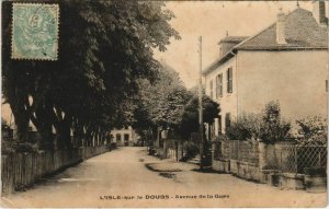 CPA L'ISLE-sur-le-DOUBS Avenue de la Gare (1114800)