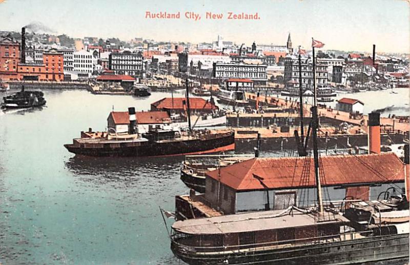  New Zealand Postcard Arckland City 