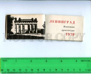 170804 CALENDAR 1979 year LENINGRAD vintage Booklet USSR Rus