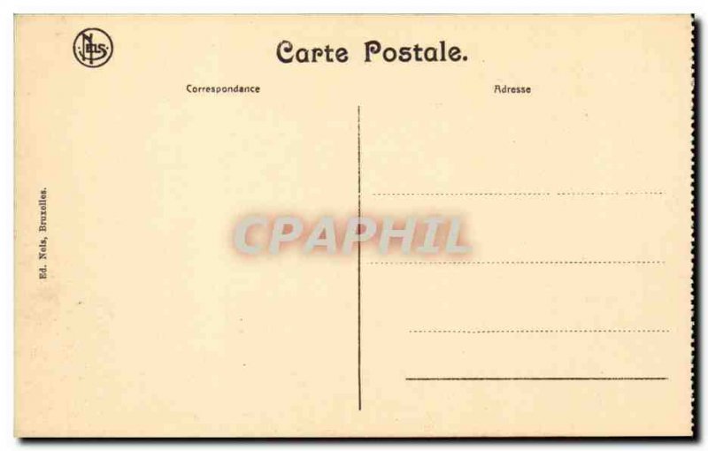 Belgium Old Postcard Seminary of St. Therese Sisters Pont Chin Tournai An ins...