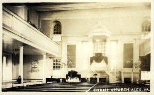 Real Photo, Christ Church - Alexandria, Virginia VA  