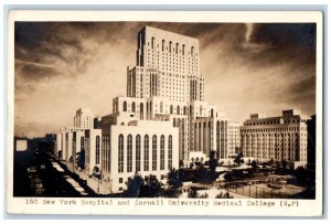 New York Hospital And Cornell University Medical College RPPC Photo Postcard