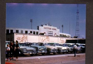 TX Cotton Bowl Stadium Field Dallas Texas Postcard Sports