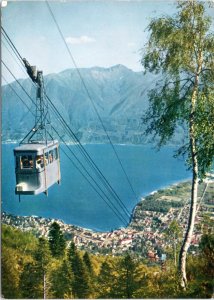 Postcard Switzerland - Cable Car Locarno-Orselina  Cardada