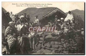 Old Postcard India India Kanikadou Villagers in Ghattes TOP