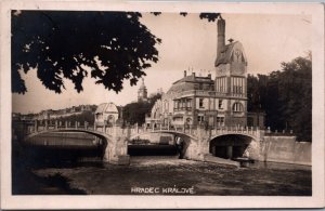 Czech Republic Hradec Kralove Vintage RPPC C042