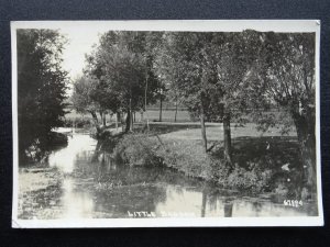 Essex Chelmsford LITTLE BADDOW River Beadwan / River Chelmer c1931 RP Postcard