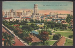 Lummus Park in Downtown Miami pm1948 - LINEN
