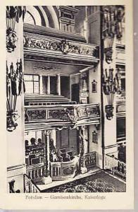 Germany - Potsdam - Garnisonkirche, Kaiserloge - Interior Im