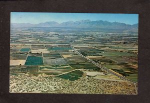 NM Aerial City View Las Cruces New Mexico Postcard