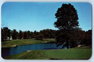 Louisville Kentucky Postcard Public Golf Course Cherokee Park Lake c1960 Vintage