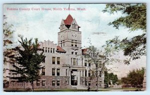 NORTH YAKIMA, Washington WA ~ Yakima County COURT HOUSE 1911 Postcard