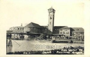 Union Depot, Portland, OR, Oregon, USA Train Railroad Station Depot Unused cr...