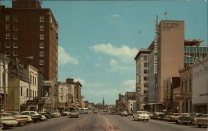 Fort Smith Arkanas AR Garrison Ave Classic Cars Vintage Postcard