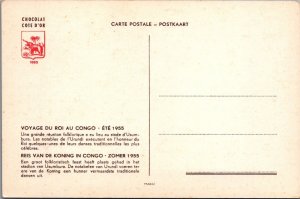 Congo Postcard - Voyage Du Roi Au Congo, Ete 1955 - RR18013