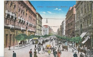 Italy Postcard - Napoli - Corso Umberto 1 - [ Rettifilo]     ZZ3495