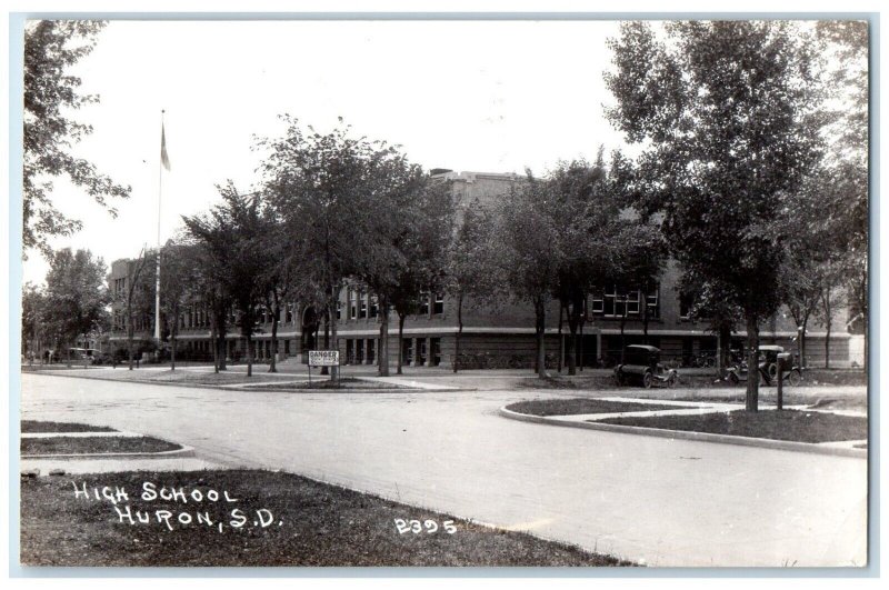 c1940's View Of River Park Huron South Dakota SD RPPC Photo Vintage Postcard