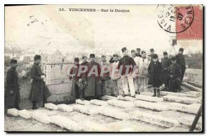 Old Postcard Vincennes On the Dungeon Army