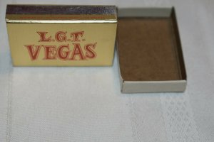 L.G.T. Vegas Gold Matchbox