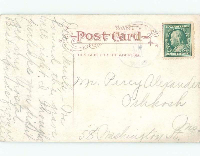 Divided-Back ELECTRIC PARK Oshkosh Wisconsin WI c9232