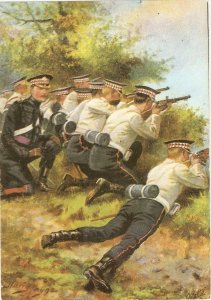 Harry Payne. Argyles Regiment Modern English repro of a Tuck Oilette postcard
