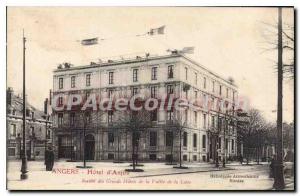 Old Postcard Angers Hotel D'Anjou