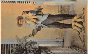 Cuba Tobacco Seller Vintage Postcard AA68692