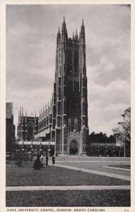 North Carolina Durham Duke University Chapel