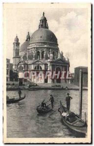 Old Postcard Venezia Chiesa della