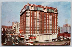 Gambling~Air View Mapes Hotel Reno Nevada~Vintage Postcard
