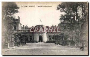 Old Postcard Neris les Bains Etablissement Thermal