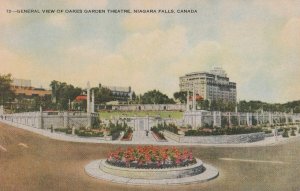 General View of Oakes Garden Theater Niagara Falls Canada unused