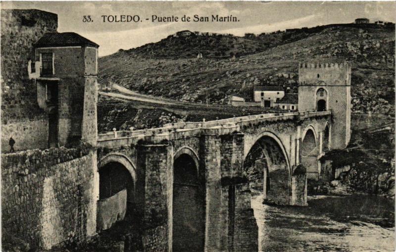 CPA Toledo Puente de San Martin SPAIN (743838)