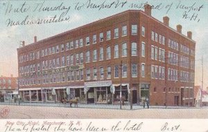 New Hampshire Manchester New City Hotel 1906