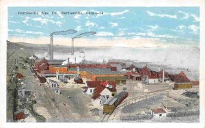 Bartlesville Zinc Co Mills Mining Bartlesville Oklahoma 1930s postcard