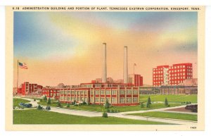 TN - Kingsport. Tennessee Eastman Co. Admin. Building & portion of Plant