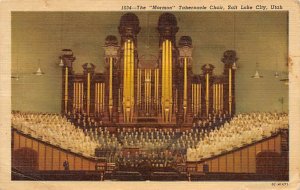 Mormon Tabernace Choir Salt Lake City, Utah, USA 1957 