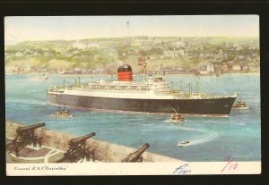 Cunard RMS Carinthia Color Postcard Unposted