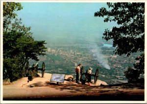 Tennessee Chattanooga Panoramic View Garrity's Alabama Battery