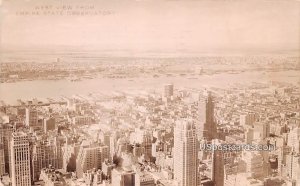 West View from Empire State Observatory - New York City s, New York NY  